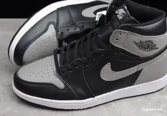 Hyperoad HIGH RETRO JORDAN OG 1 GREY SHADOW AIR BLACK 0610
